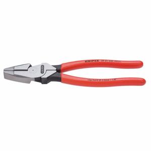 KNIPEX 09 01 240 SBA Linemans Plier, 9 1/4 Inch Overall Length, Tether Ready, 9 - 11 in | CR7JWM 50JT84