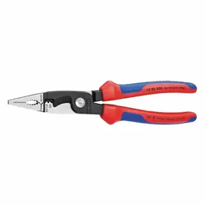 KNIPEX 13 82 200 SB Electrical Installation Pliers Cg, 13 82 200 Sb | CR7JUW 36C886