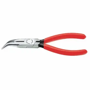 KNIPEX 25 21 160 Bent Round Nose Plier, 6 1/4 Inch Length, 2 Inch Length, 1/8 Inch Tip Width | CR7JVN 50JU12