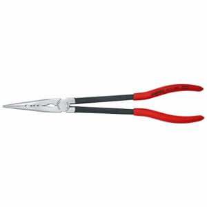 KNIPEX 28 71 280 SBA Needle Nose Plier, 2 1/8 Inch Max Jaw Opening, 11 Inch Overall Length, 3 Inch Jaw Length | CR7JXF 54JD53