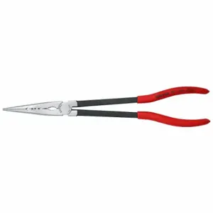 KNIPEX 28 71 280 SBA Needle Nose Plier, 2 1/8 Inch Max Jaw Opening, 11 Inch Overall Length, 3 Inch Jaw Length | CR7JXF 54JD53