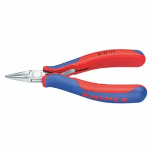 KNIPEX 35 22 115 Chain Nose Plier, 1/8 Inch | CR7JUL 38UT10