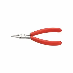 KNIPEX 35 31 115 Round Nose Plier, 3/4 Inch Max Jaw Opening, 4 1/2 Inch Length, 7/8 Inch Jaw Length | CR7JVY 38UT11