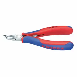 KNIPEX 35 42 115 Bent Round Nose Plier, 1/2 Inch | CR7JVM 38UT15