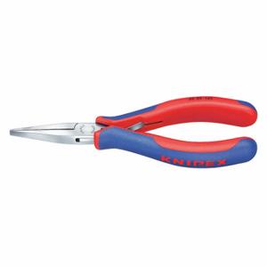 KNIPEX 35 52 145 Flat Nose Plier, 1/2 Inch Max Jaw Opening, 5 3/4 Inch Overall Length | CR7JVA 38UT03