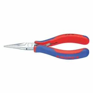 KNIPEX 35 62 145 Long Nose Plier, 3/4 Inch Max Jaw Opening, 5 3/4 Inch Overall Length | CR7JWX 38UT16