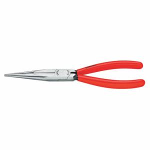 KNIPEX 38 11 200 Needle Nose Plier, 1 1/4 Inch Max Jaw Opening, 8 Inch Overall Length | CR7JXH 50JU35