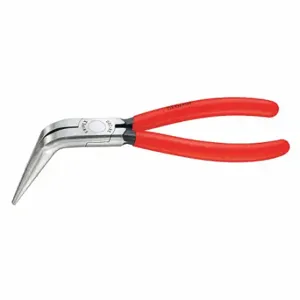 KNIPEX 38 71 200 Bent Long Nose Plier, 1 1/8 Inch | CR7JTQ 50JU40