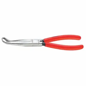 KNIPEX 38 91 200 Bent Long Nose Plier, 1 1/8 Inch | CR7JTR 50JU41