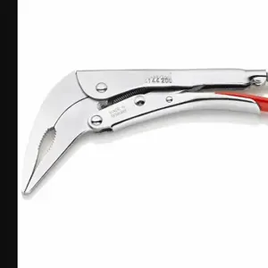 KNIPEX 41 44 200 Long Nose Plier, Long Nose, Lever, 1 7/8 Inch Max Jaw Opening, 8 Inch Overall Length | CR7JWY 54JD56