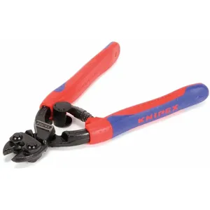 KNIPEX 71 32 200 Mini Bolt Cutter Center Cutter 8 In | AA2MUQ 10U116