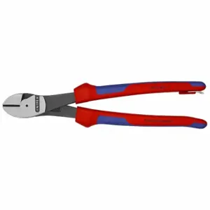 KNIPEX 74 22 250 T BKA High Leverage Diagonal Cutting Plier, Angled, Oval, 2 Inch Jaw Length | CP4MFU 54JD74