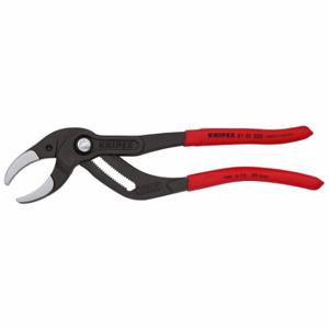 KNIPEX 81 01 250 Tongue and Groove Plier, Curved, Push Button, 3 1/8 Inch Max Jaw Opening | CR7JZD 46MW60