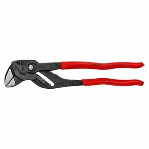 KNIPEX 86 01 300 Black Pliers Wrench, Flat, Push Button, 2 1/2 Inch | CR7JXU 784WH7