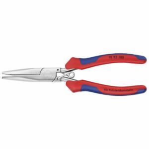 KNIPEX 91 92 180 Hog Ring Pliers, 7 1/4 Inch Overall Length, Ergonomic Handle, Deluxe Cushion Grip | CV4MLG 54JD50
