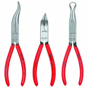 KNIPEX 9K 00 80 12 US Long Nose Plier Set, 2 Inch Max Jaw Opening, 2 7/8 Inch Jaw Length | CR7JWU 38UU04