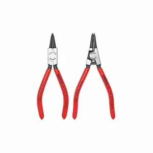 KNIPEX 9K 00 80 17 US Retaining Ring Plier Set, Internal/External, 0.047 Inch Tip Dia, 0 Deg. Tip Angle | CR7JYJ 38UU05