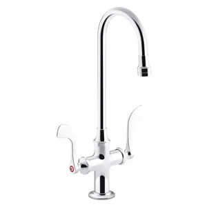 KOHLER K-100T70-5AKA-CP Gooseneck, Manual Faucet Activation, 1.0 Gpm | CF2BQK 493K07