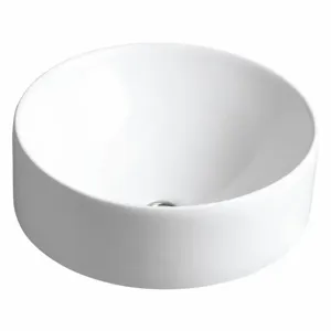 KOHLER K-14800-0 Bathroom Sink, 15 1/2 Inch x 15 1/2 Inch, Vitreous China | CF2PRJ 493H71