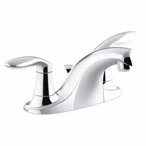 KOHLER K-15241-4DRA-CP Low Arc, Manual Faucet Activation, 1.2 Gpm | CE9XYT 493H32