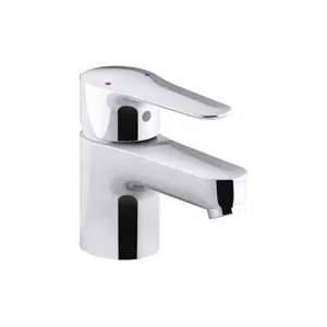 KOHLER K-16027-4-CP Straight, Manual Faucet Activation, 1.2 Gpm | CE9FHC 493H22