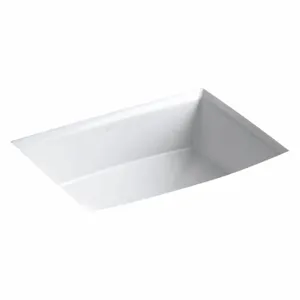 KOHLER K-2355-0 Bathroom Sink, 17 5/8 Inch x 13 Inch, Vitreous China | CF2PQV 493H53