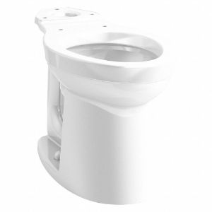 KOHLER K-25076-0 länglich, Boden, Schwerkraft-Toilettenschüssel, 1.28 bis 1.6 Gallonen pro Spülung | CF2JCA 493J53
