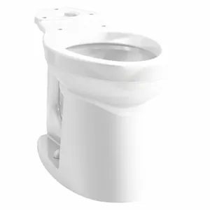 KOHLER K-25076-0 Elongated, Floor, Gravity Fed, Toilet Bowl, 1.28 to 1.6 Gallon per Flush | CF2JCA 493J53