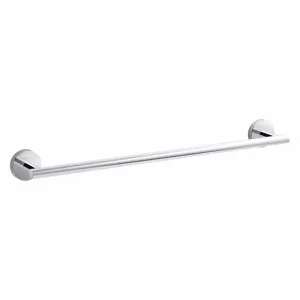 KOHLER K-27286-CP Towel Bar, 18 Inch Length, Polished Chrome, Premium Metal | CE9DGX 493J26