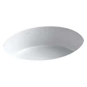 KOHLER K-2881-0 Bathroom Sink, 17 Inch x 14 Inch, Vitreous China | CF2PQT 493H51