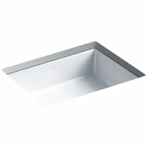 KOHLER K-2882-0 Bathroom Sink, 17 1/4 Inch x 13 Inch, Vitreous China | CF2PQX 493H52