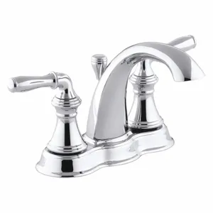 KOHLER K-393-N4-CP Low Arc, Manual Faucet Activation, 1.2 Gpm | CE9XYV 493H34