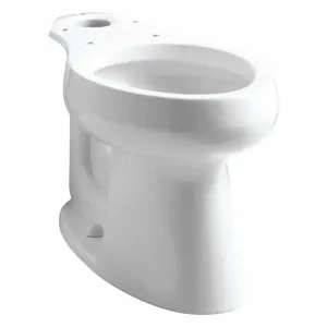 KOHLER K-4199-0 Elongated, Floor, Gravity Fed, Toilet Bowl, 1.28 Gallon per Flush | CF2JCD 493J56