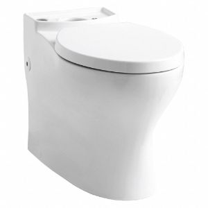 KOHLER K-4326-0 länglich, Boden, Schwerkraft-Toilettenschüssel, 1.6 Gallonen pro Spülung | CF2JBY 56EE40