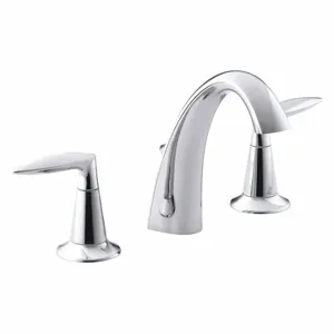 KOHLER K-45102-4-CP Gooseneck, Manual Faucet Activation, 1.2 Gpm | CF2BPZ 493H42