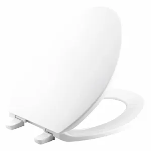 KOHLER K-4774-0 Elongated, Standard Toilet Seat Type, Closed Front Type, Includes Cover Yes | CF2JBP 493J72