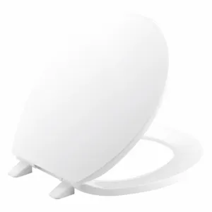 KOHLER K-4775-0 Round, Standard Toilet Seat Type, Closed Front Type, Includes Cover Yes, White | CE9NAP 493J71