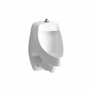 KOHLER K-5016-ET-0 Vitreous China, White, Siphon Jet Urinal, Wall, Top | CE9CAW 493J63