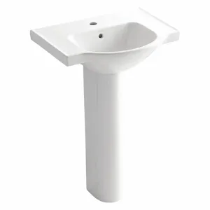 KOHLER K-5266-1-0 Bathroom Sink, 14 7/8 Inch x 12 5/8 Inch, Vitreous China | CF2PRL 493H68