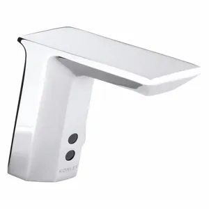 KOHLER K-7516-CP Straight, Motion Sensor Faucet Activation, 0.5 Gpm | CE9FGW 493J91