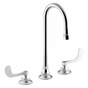 KOHLER K-800T70-5AKL-CP Polished Chrome, Gooseneck, Manual Faucet Activation, 1.0 Gpm | CE9TDG 55VF57