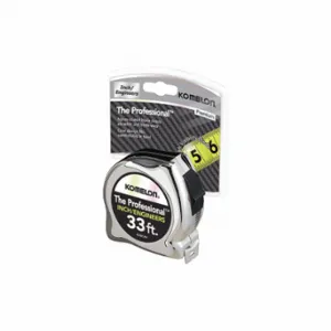 KOMELON 433IEHV Tape Measure, High Viz Blade, 33 ft x 1 Inch Size | CR7KRW 373G32