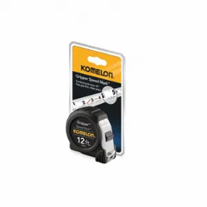 KOMELON SM5412 Tape Measure, White Blade, 12 ft x 5/8 Inch Size | CR7KTE 373G80