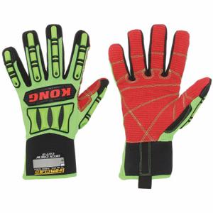 KONG KDC5-05-XL Mechanics Gloves, Size XL, Riggers Glove, Synthetic Leather, ANSI Cut Level A4, Unlined | CR7KTZ 45VL36