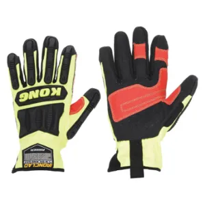 KONG KRIG-04-L Mechanics Gloves, Size L, Riggers Glove, Synthetic Leather, Palm Side, 1 PR | CR7KTP 20JE95