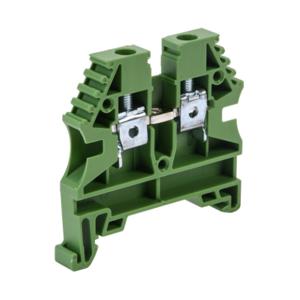 KONNECT-IT KN-T10GRN-80 Terminal Block, 26-10 Awg, Green, 30A, 35mm Din Rail Mount, Pack Of 80 | CV8CZL