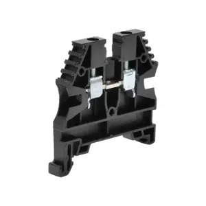 KONNECT-IT KN-T12BLK-25 Terminal Block, 26-12 Awg, Black, 20A, 35mm Din Rail Mount, Pack Of 25 | CV8CZZ