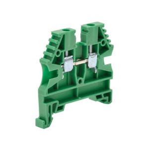 KONNECT-IT KN-T12GRN-25 Terminal Block, 26-12 Awg, Green, 20A, 35mm Din Rail Mount, Pack Of 25 | CV8DAF