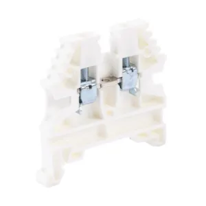 KONNECT-IT KN-T12WHT-100 Terminal Block, 26-12 Awg, White, 20A, 35mm Din Rail Mount, Pack Of 100 | CV8DAQ