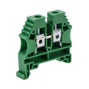 KONNECT-IT KN-T8GRN-20 Terminal Block, 26-8 Awg, Green, 50A, 35mm Din Rail Mount, Pack Of 20 | CV8DCA